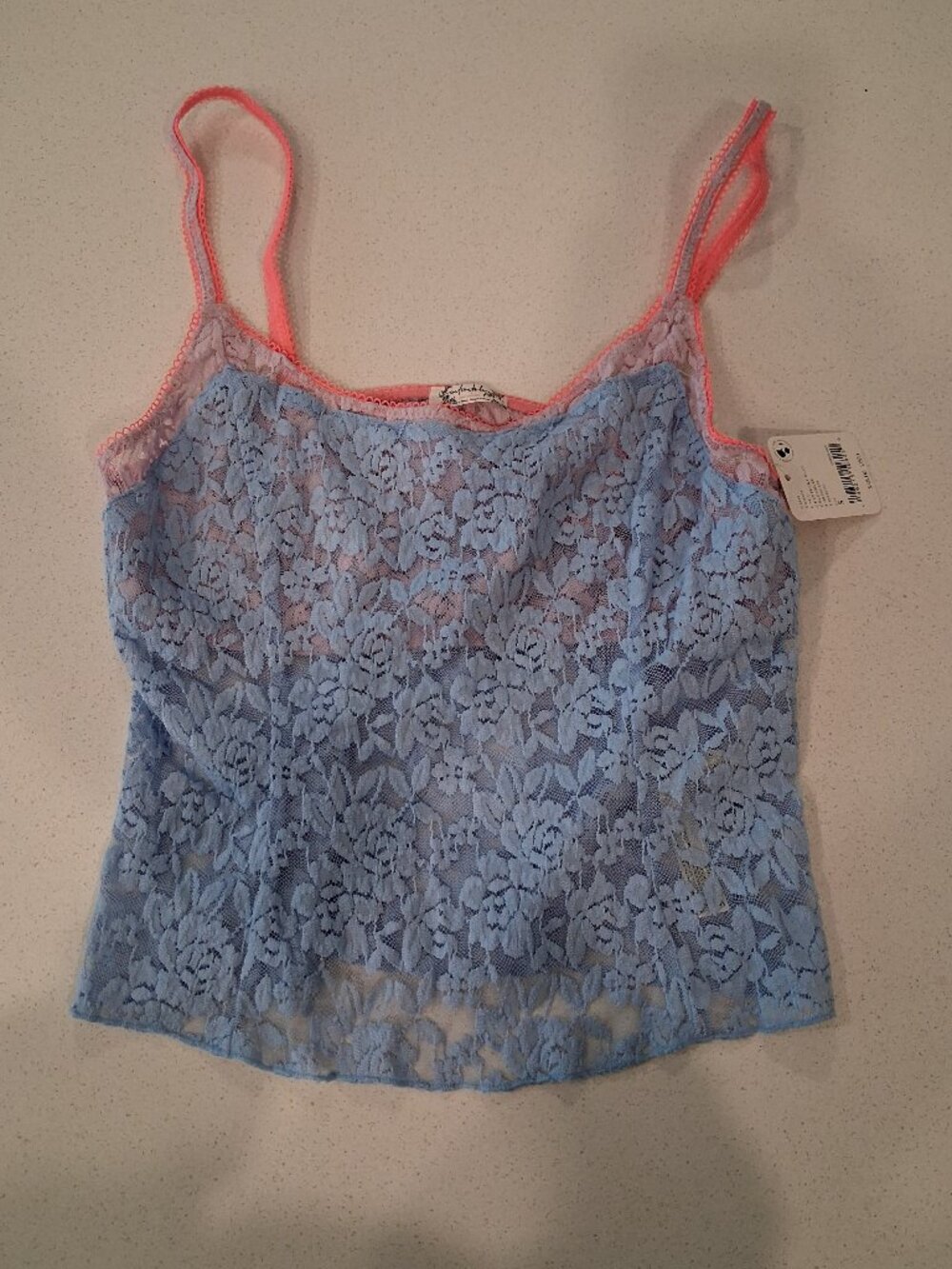 Free People Lace Tank NWT S